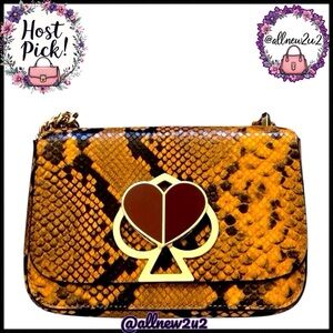 Kate Spade Nicola Crossbody Special Turn Lock Spade Clasp Collectible! HP